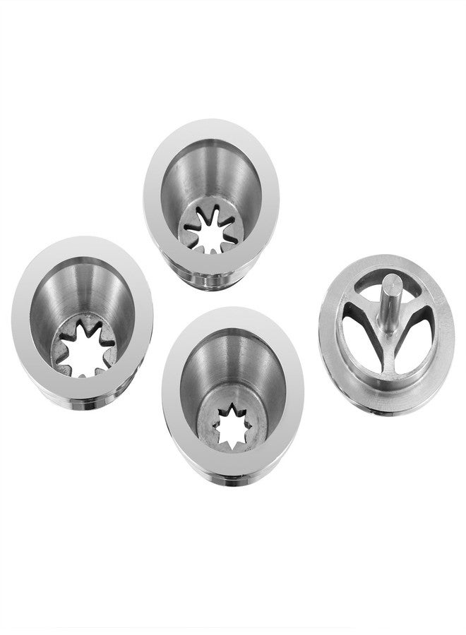 Wutfly 3 Sizes Stainless Steel Hollow Churro Nozzles Attachment for Spanish Churro Maker Machines - Image 2